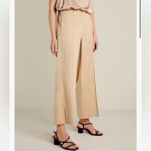 SUMMUM Cotton Stretch Trouser Pants Khaki Beige US XL NEW